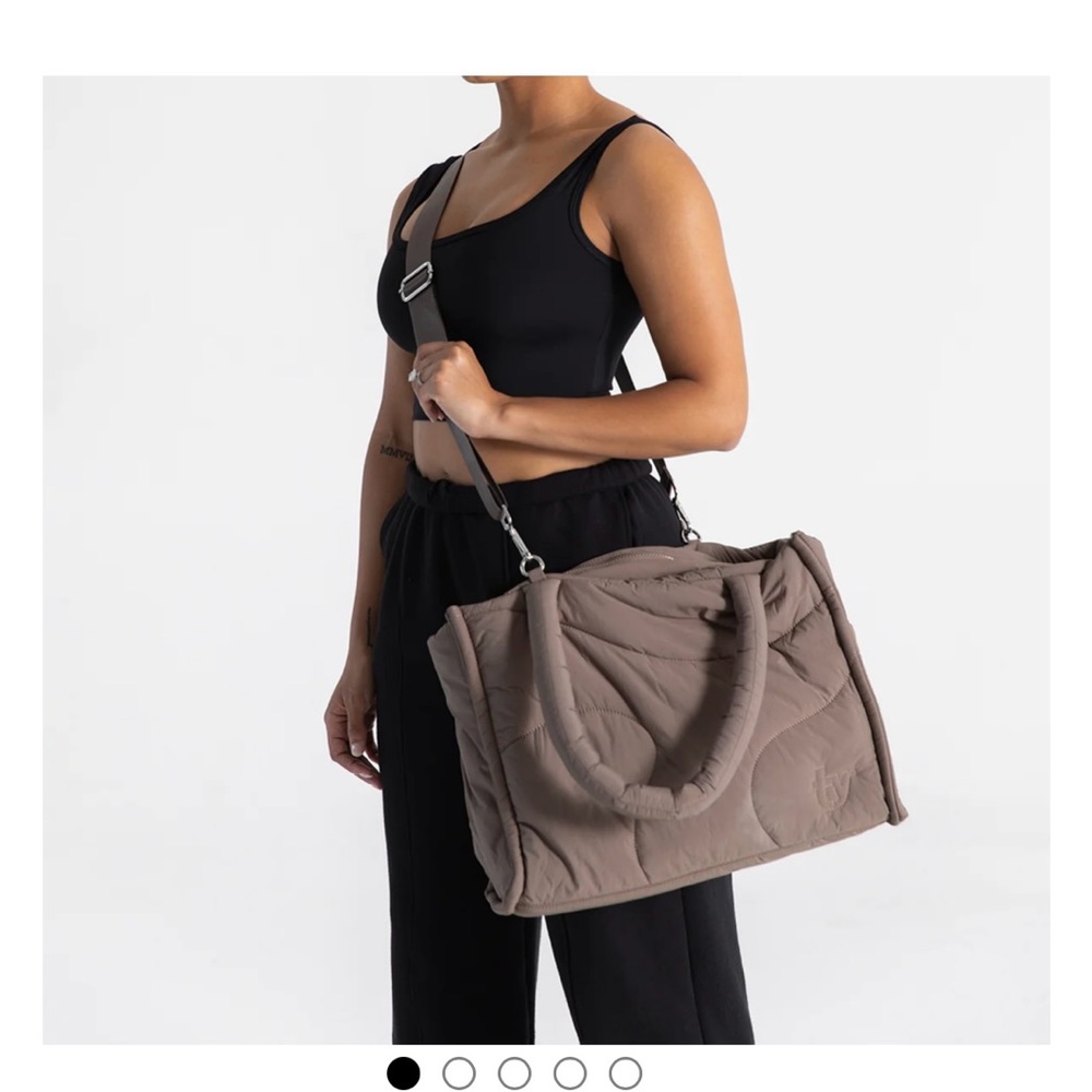 This bag is new the color is clay